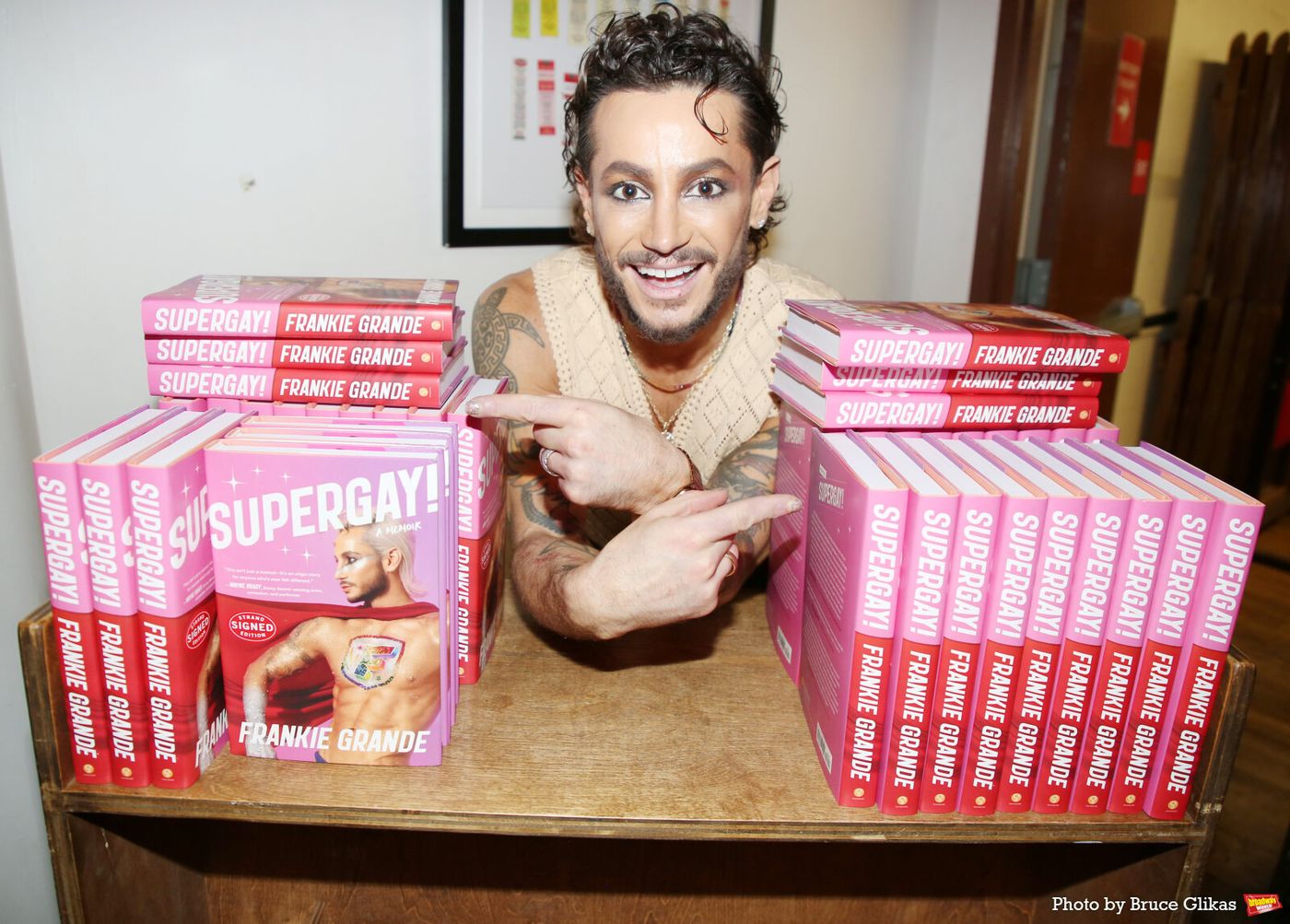 Photos: Frankie Grande Celebrates Release of New Book, Supergay!: A Memoir Image