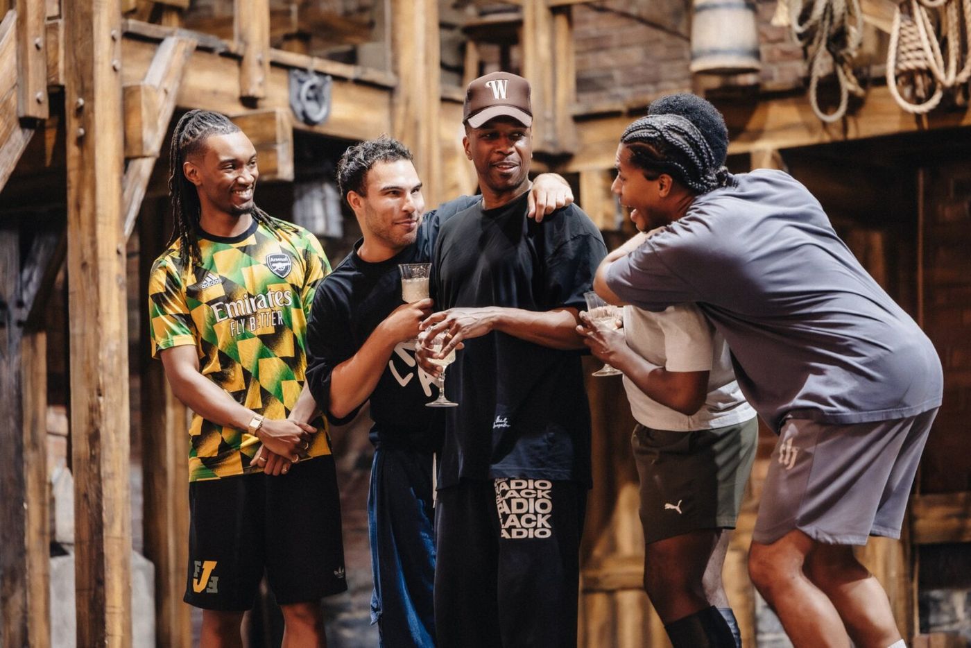 Photos: Leslie Odom, Jr. in Rehearsal Ahead of West End Debut in HAMILTON Image