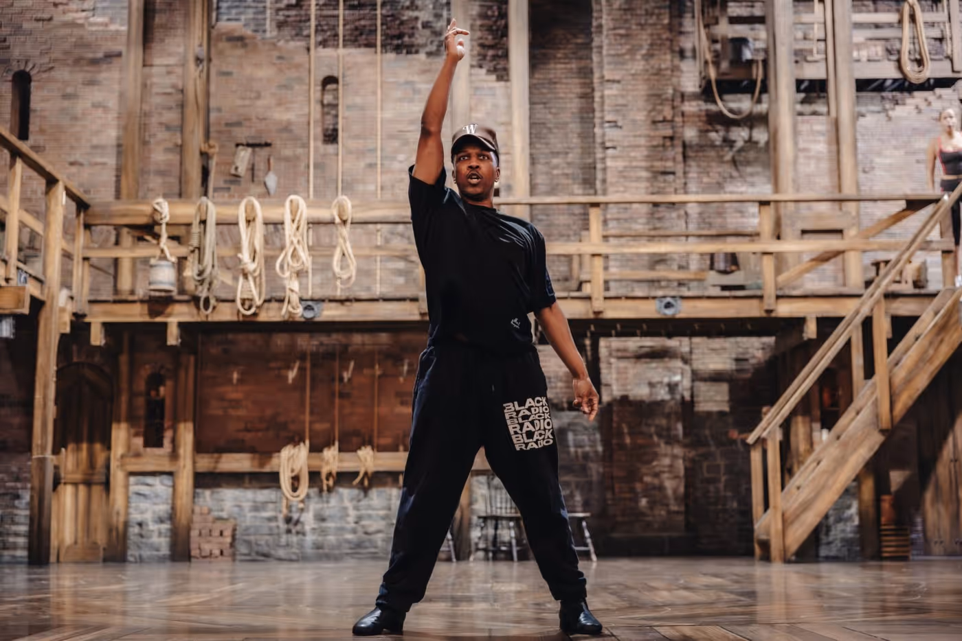 Photos: Leslie Odom, Jr. in Rehearsal Ahead of West End Debut in HAMILTON Image