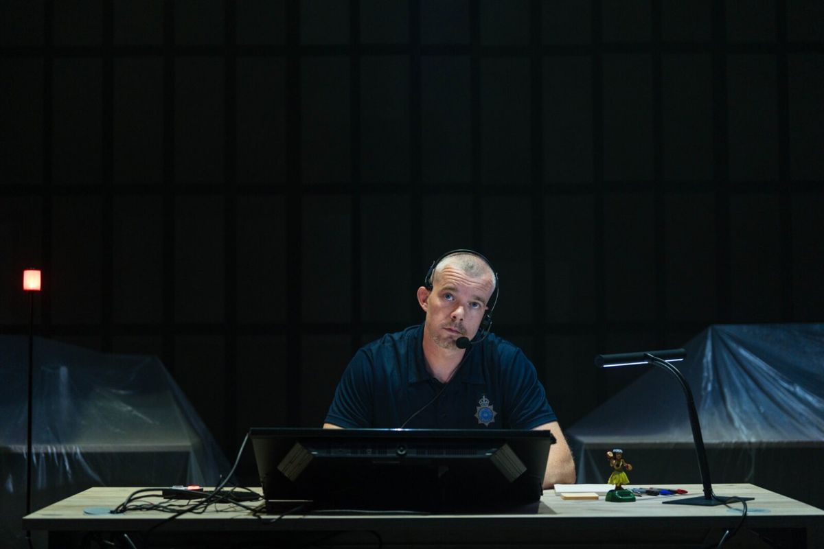 Russell Tovey at Photos: Russell Tovey Stars in THE GUILTY at the Donmar Warehouse