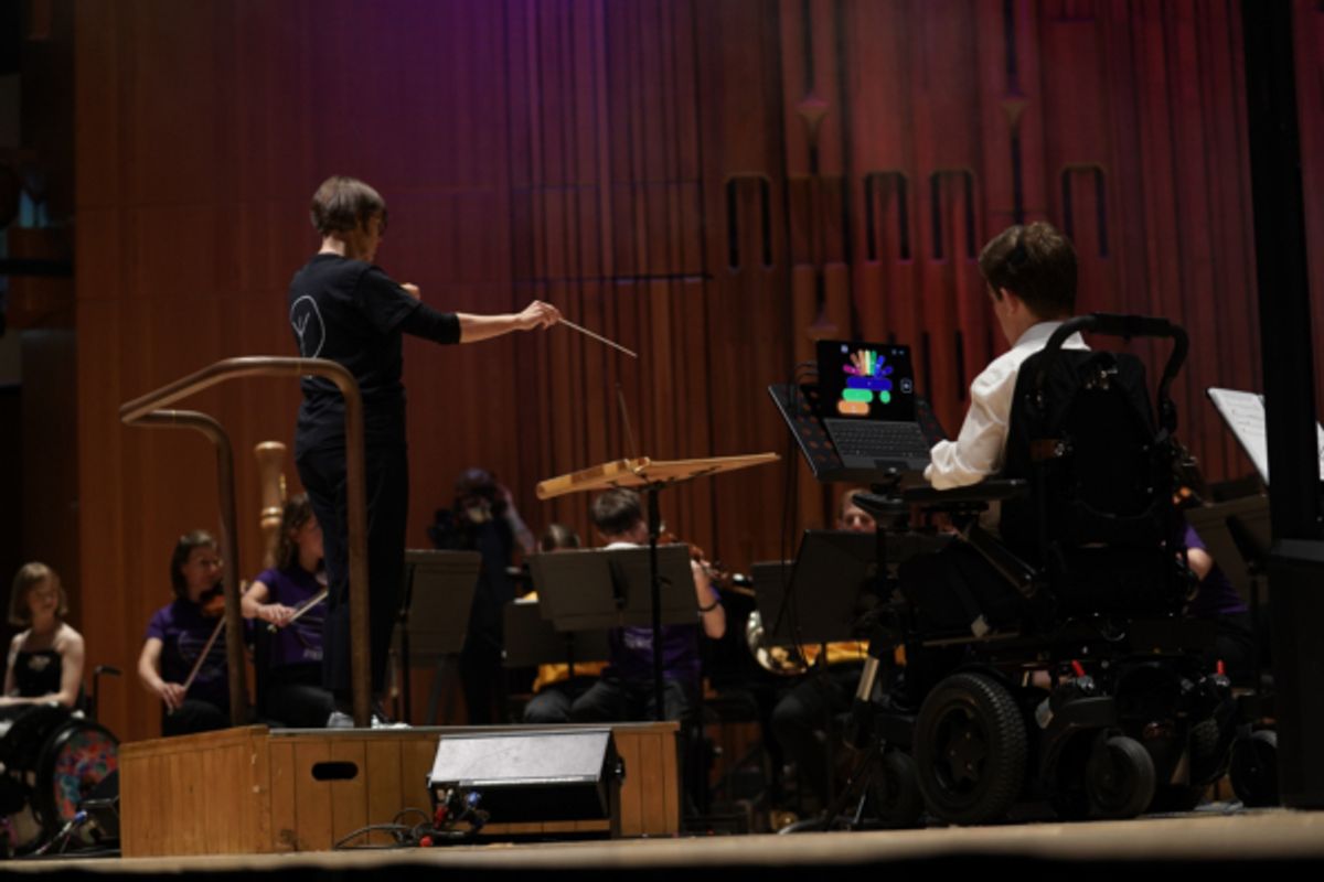 #ThisIsOurOrchestra at the Barbican Centre at Photos: National Open Youth Orchestra #Thisisourorchestra Tour Begins At London's Barbican Centre