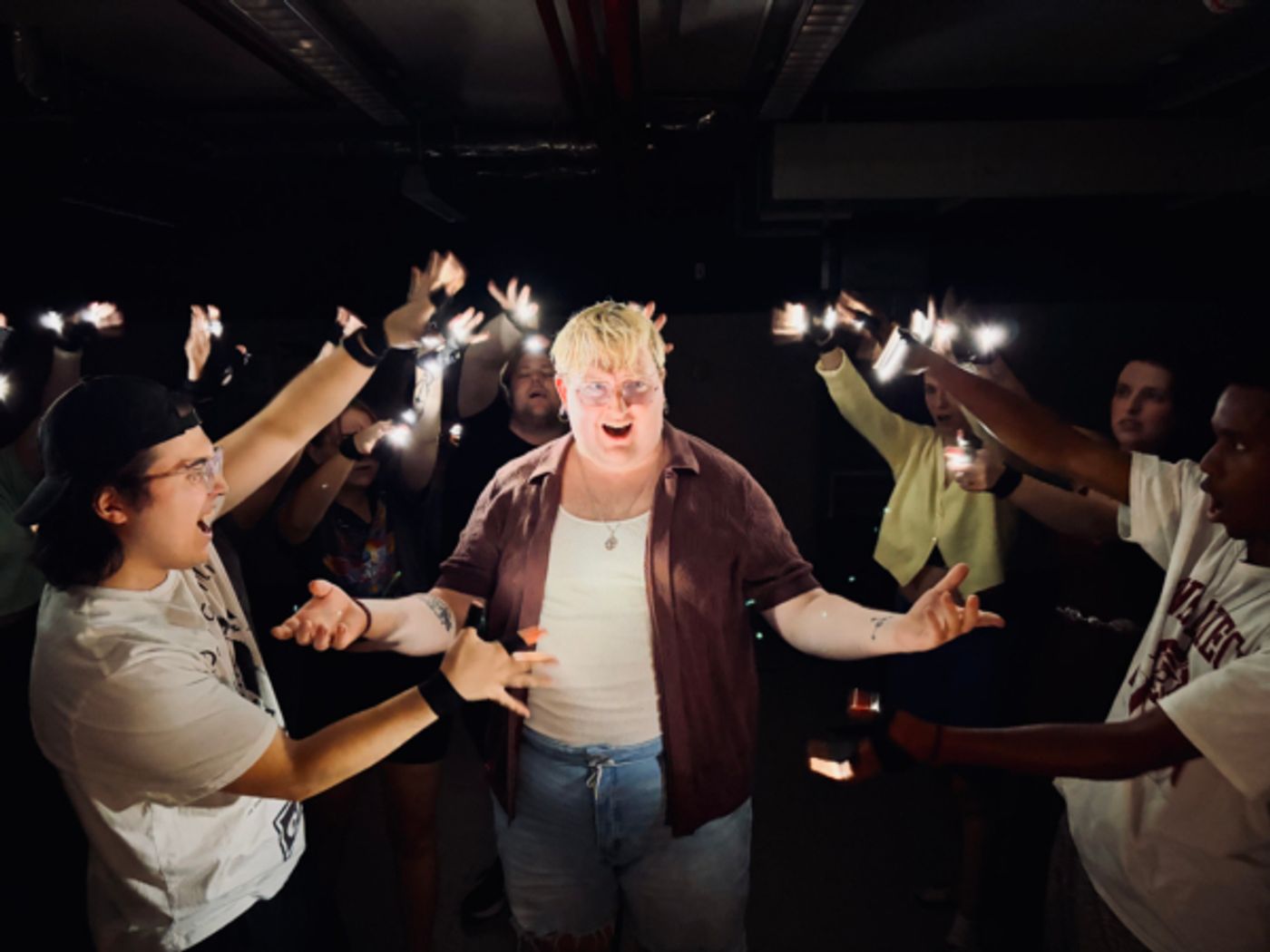 Photos: Go Inside Rehearsals for FORGET I SAID ANYTHING Off-Broadway Image