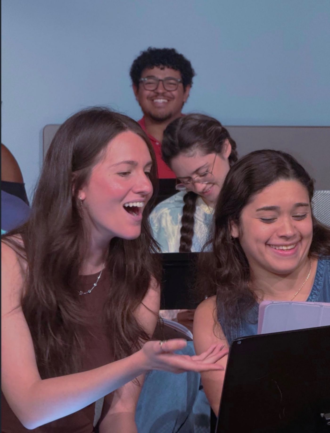 Photos: Go Inside Rehearsals for FORGET I SAID ANYTHING Off-Broadway Image