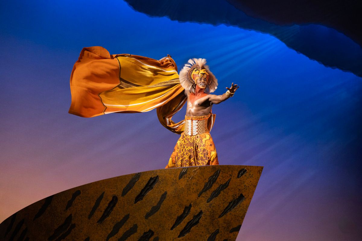 Mduduzi Madela at Photos: Mduduzi Madela as Simba in THE LION KING on Broadway