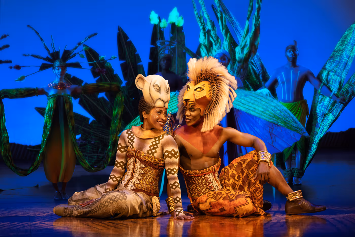 Photos: Mduduzi Madela as Simba in THE LION KING on Broadway Image