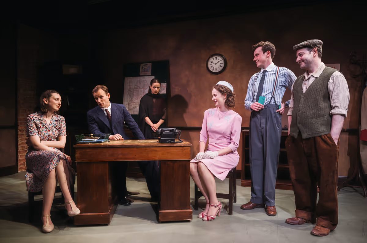 The Company of WIFE TO JAMES WHELAN at Photos: WIFE TO JAMES WHELAN at Jermyn Street Theatre