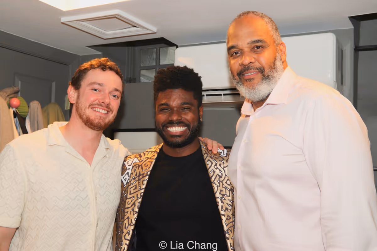 Eric Crist, Dr. Edward W. Hardy, and Victor Williams at Photos: BASIL BIGGS Workshop Premiere Closes at Wilma Theatre