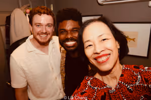 Eric Crist, Dr. Edward W. Hardy, and Lia Chang @ BroadwayWorld Eric Crist, Dr. Edward W. Hardy, and Lia Chang Photo