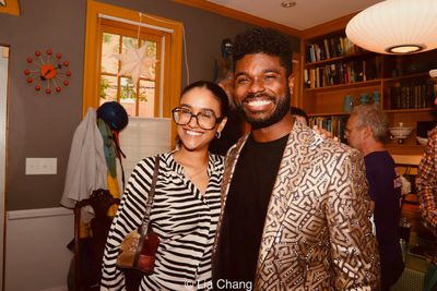 Sumaya Bouhbal  and Dr. Edward W. Hardy Photo