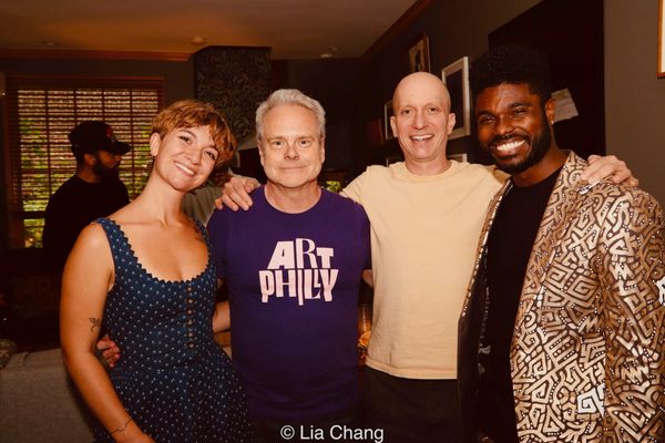 Sarah Fazendin, Bill Adair, Tom Grammer, and Dr. Edward W. Hardy Photo
