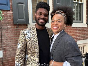 Dr. Edward W. Hardy and Kalyne Coleman @ BroadwayWorld Dr. Edward W. Hardy and Kalyne Coleman Photo