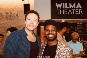 Robby Clater and Dr. Edward W. Hardy @ BroadwayWorld Robby Clater and Dr. Edward W. Hardy Photo