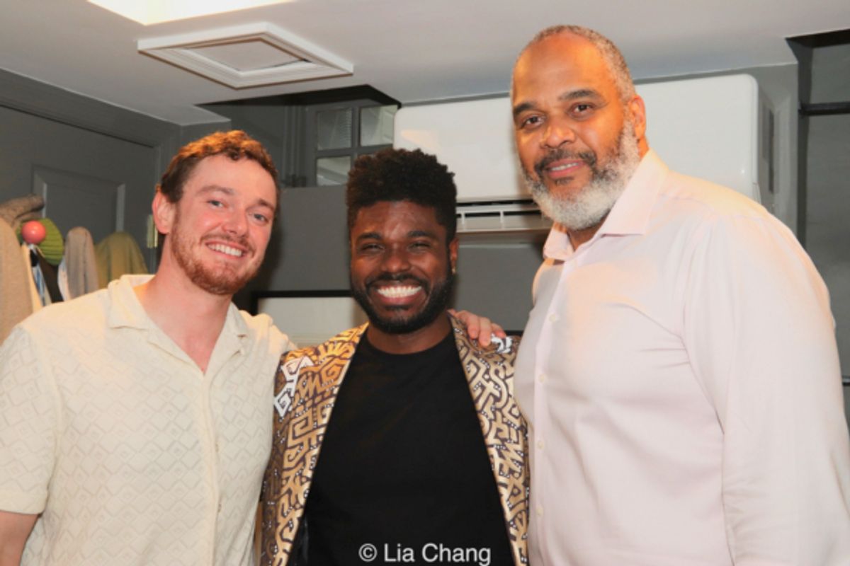 Eric Crist, Dr. Edward W. Hardy, and Victor Williams at Photos: BASIL BIGGS Workshop Premiere Closes at Wilma Theatre