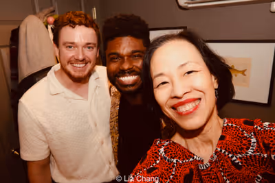 Eric Crist, Dr. Edward W. Hardy, and Lia Chang Photo