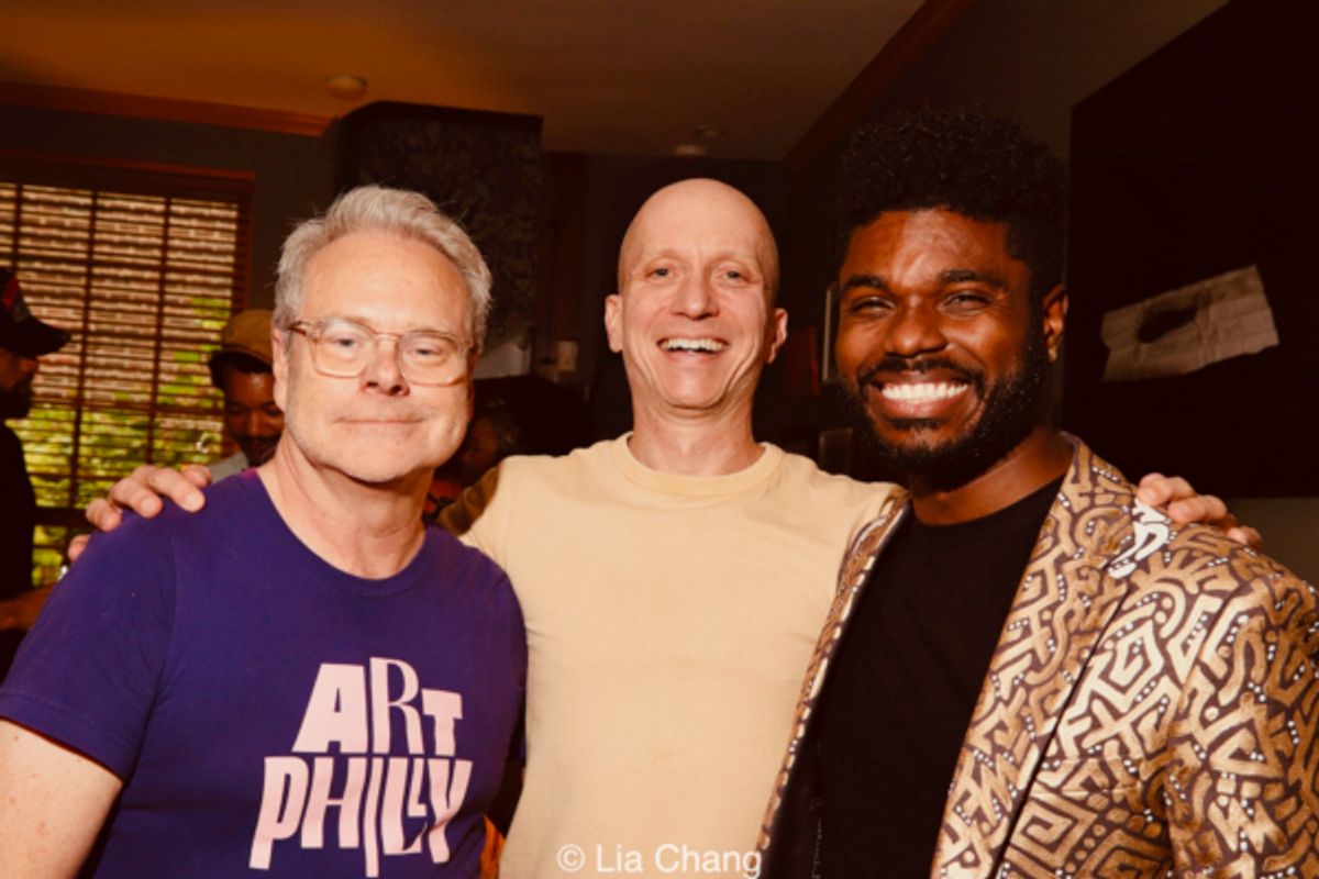 Bill Adair, Tom Grammer, and Dr. Edward W. Hardy at Photos: BASIL BIGGS Workshop Premiere Closes at Wilma Theatre