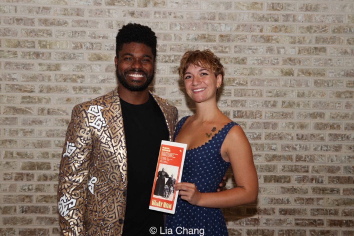 Dr. Edward W. Hardy and Sarah Fazendin at Photos: BASIL BIGGS Workshop Premiere Closes at Wilma Theatre