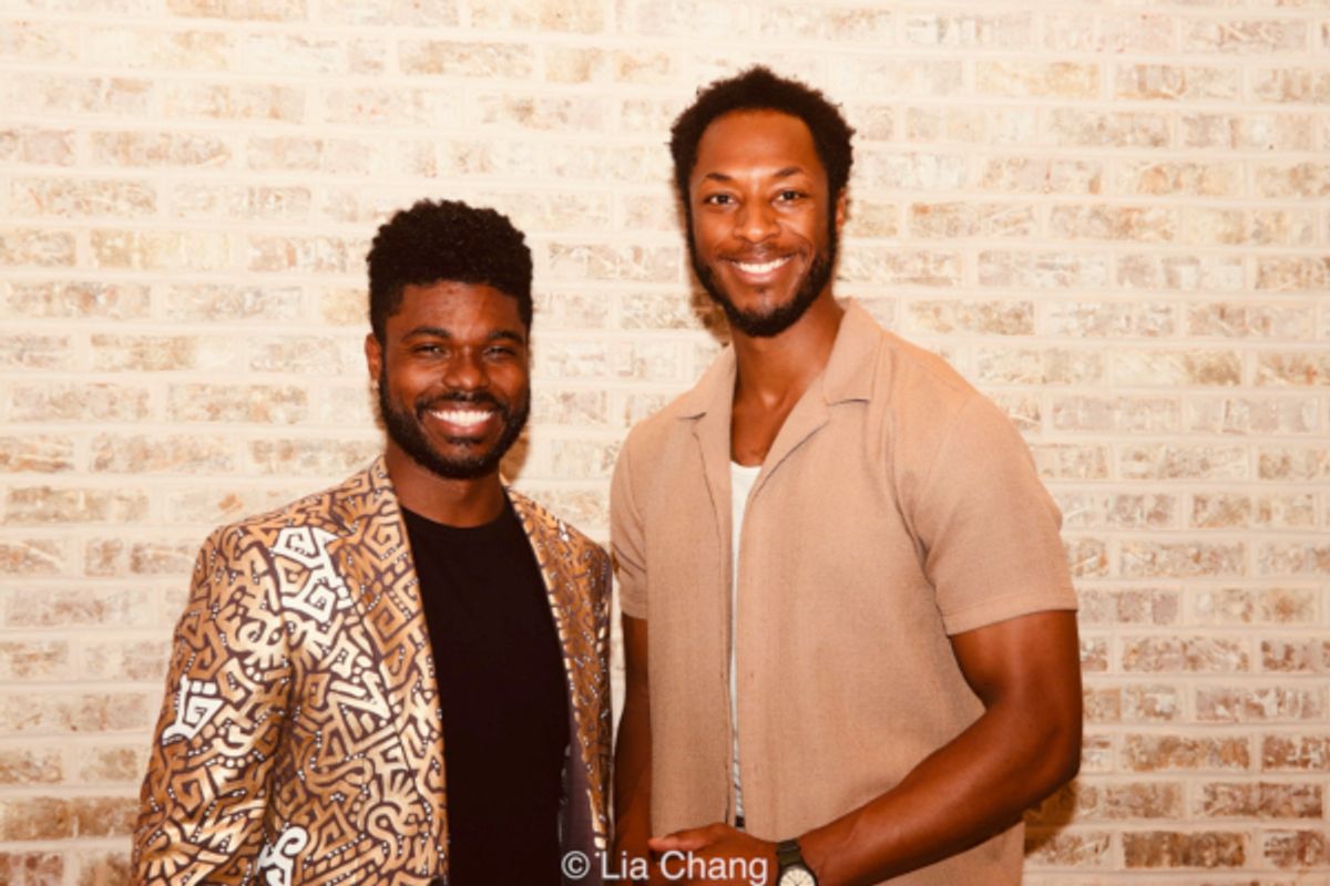 Dr. Edward W. Hardy and Doron J  paul at Photos: BASIL BIGGS Workshop Premiere Closes at Wilma Theatre