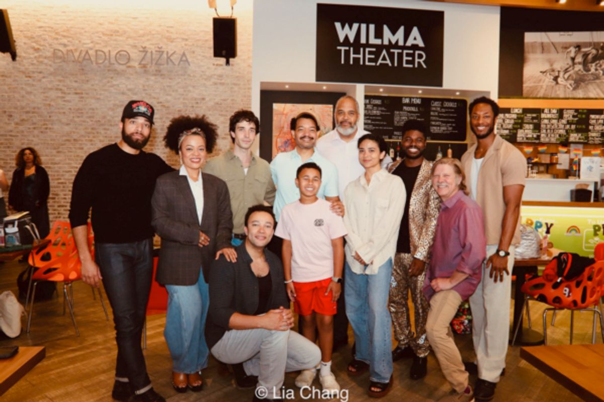 John Clarence Stewart, Kalyne Coleman, Jake Horowitz, Robby Clater, Dax Richardson, Jaxson Fortunato, Victor Williams, La  titia Hollard, Dr. Edward W. Hardy, Eric Crist, and Doron J  paul at Photos: BASIL BIGGS Workshop Premiere Closes at Wilma Theatre