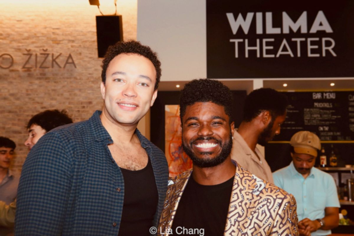 Robby Clater  and Dr. Edward W. Hardy at Photos: BASIL BIGGS Workshop Premiere Closes at Wilma Theatre