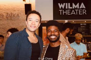 Robby Clater and Dr. Edward W. Hardy @ BroadwayWorld Robby Clater and Dr. Edward W. Hardy Photo