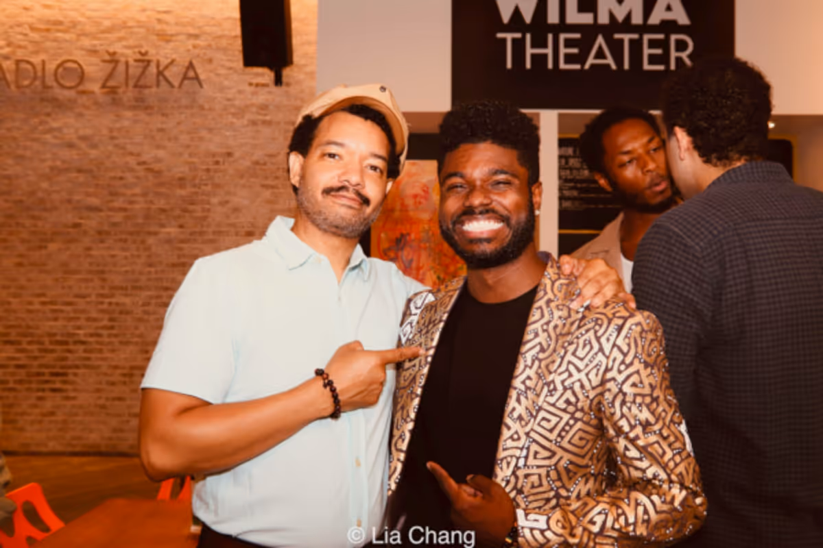 Dr. Edward W. Hardy and Dax Richardson at Photos: BASIL BIGGS Workshop Premiere Closes at Wilma Theatre