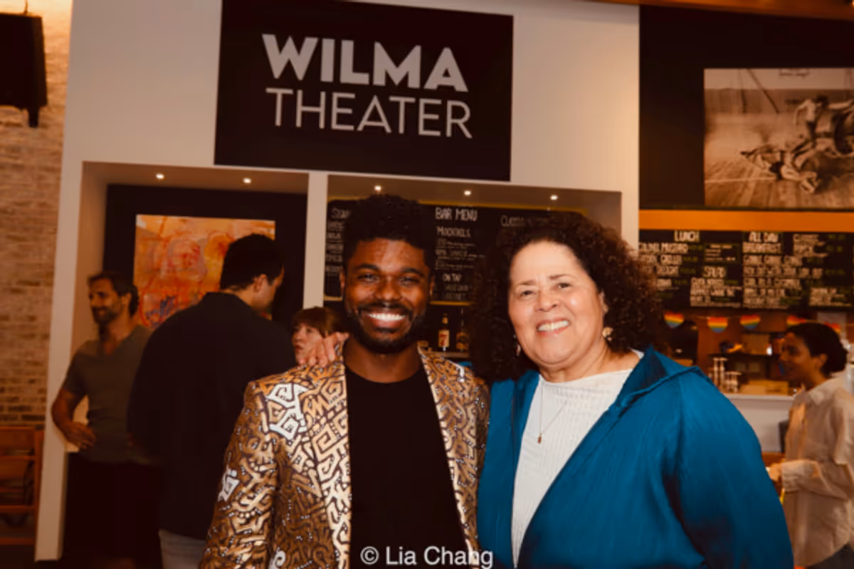 Dr. Edward W. Hardy and Anna Deavere Smith at Photos: BASIL BIGGS Workshop Premiere Closes at Wilma Theatre