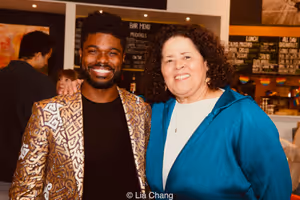 Dr. Edward W. Hardy and Anna Deavere Smith @ BroadwayWorld Dr. Edward W. Hardy and Anna Deavere Smith Photo
