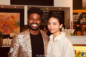 Dr. Edward W. Hardy and La titia Hollard @ BroadwayWorld Dr. Edward W. Hardy and La titia Hollard Photo