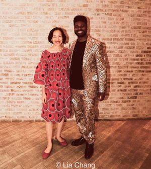 Lia Chang and Dr. Edward W. Hardy @ BroadwayWorld Lia Chang and Dr. Edward W. Hardy Photo