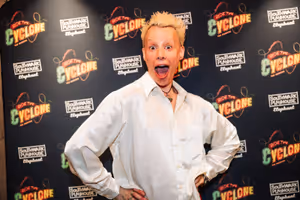 Divina De Campo at gala night for RIDE THE CYCLONE, credit Charlie Flint 1 @ BroadwayWorld Divina De Campo at gala night for RIDE THE CYCLONE, credit Charlie Flint 1 Photo