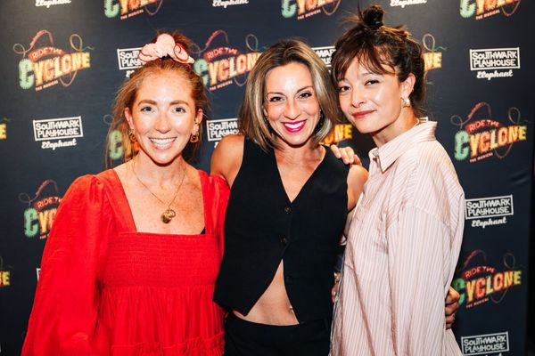 LtoR Eva Sampson (associate director), Lizzi Gee (director&choreographer) & Jasmin… Photo
