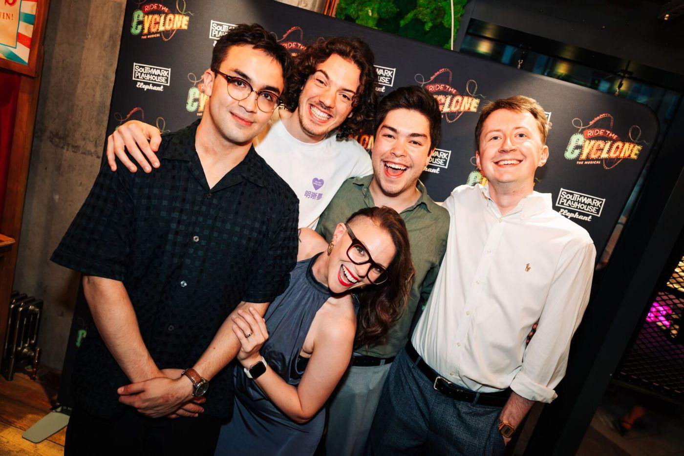 Photos: Inside RIDE THE CYCLONE Gala Night at Southwark Playhouse Elephant Image