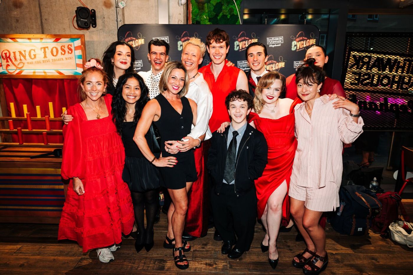 Photos: Inside RIDE THE CYCLONE Gala Night at Southwark Playhouse Elephant Image