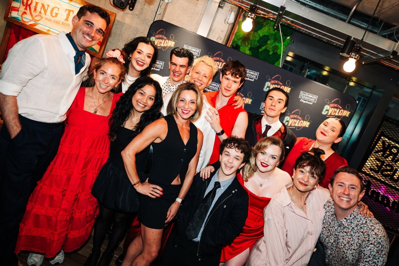 Photos: Inside RIDE THE CYCLONE Gala Night at Southwark Playhouse Elephant Image