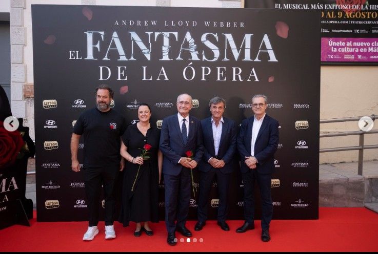 Málaga acoge el estreno VIP de EL FANTASMA DE LA ÓPERA Image