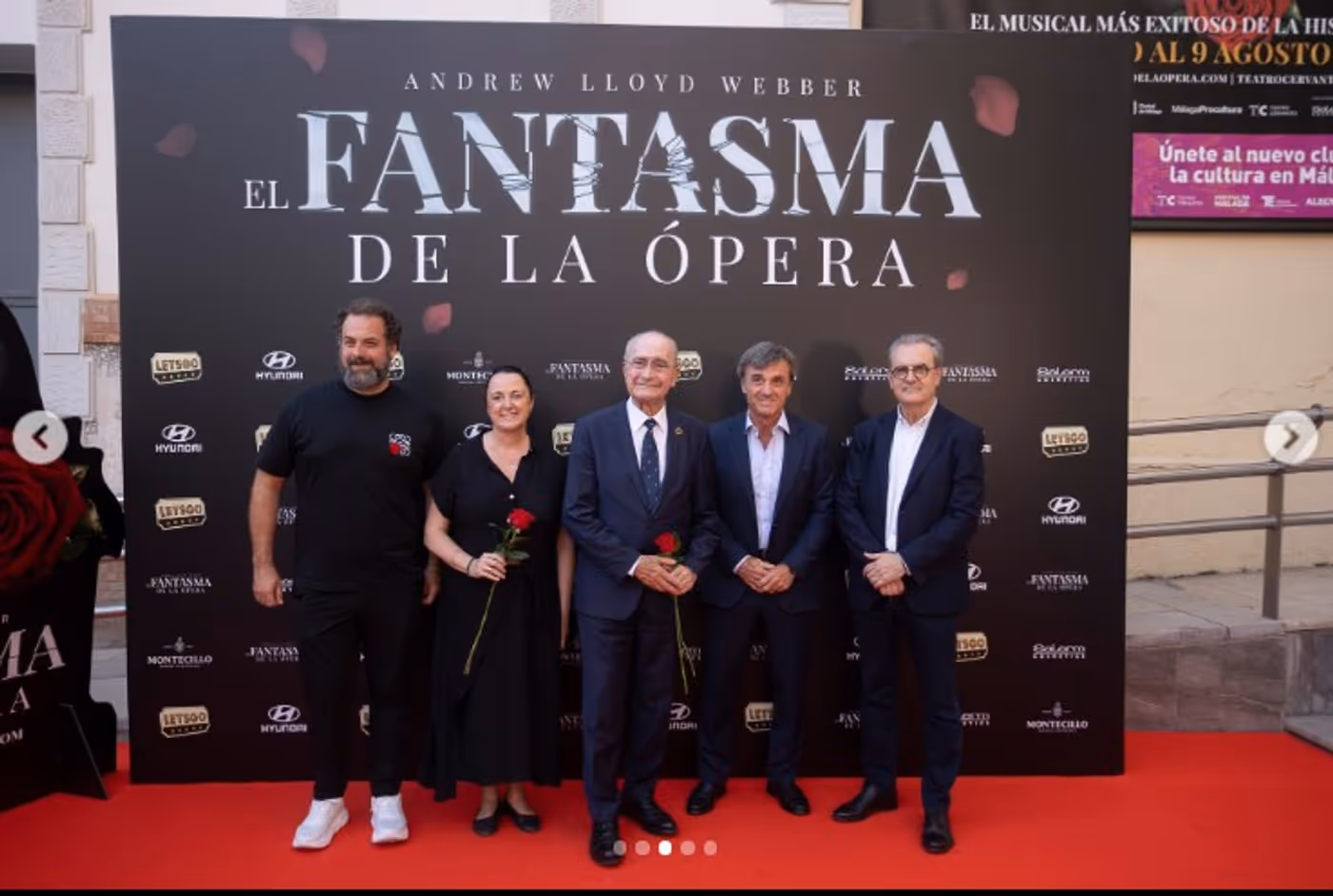 Málaga acoge el estreno VIP de EL FANTASMA DE LA ÓPERA Image