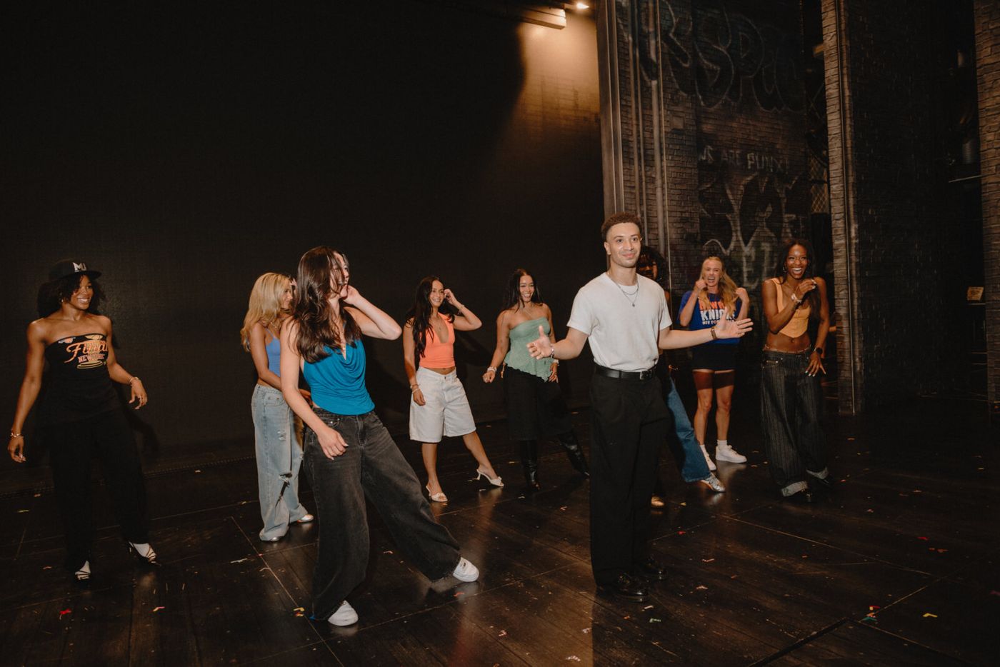 Photos: Knicks City Dancers Visit MJ: THE MUSICAL Image