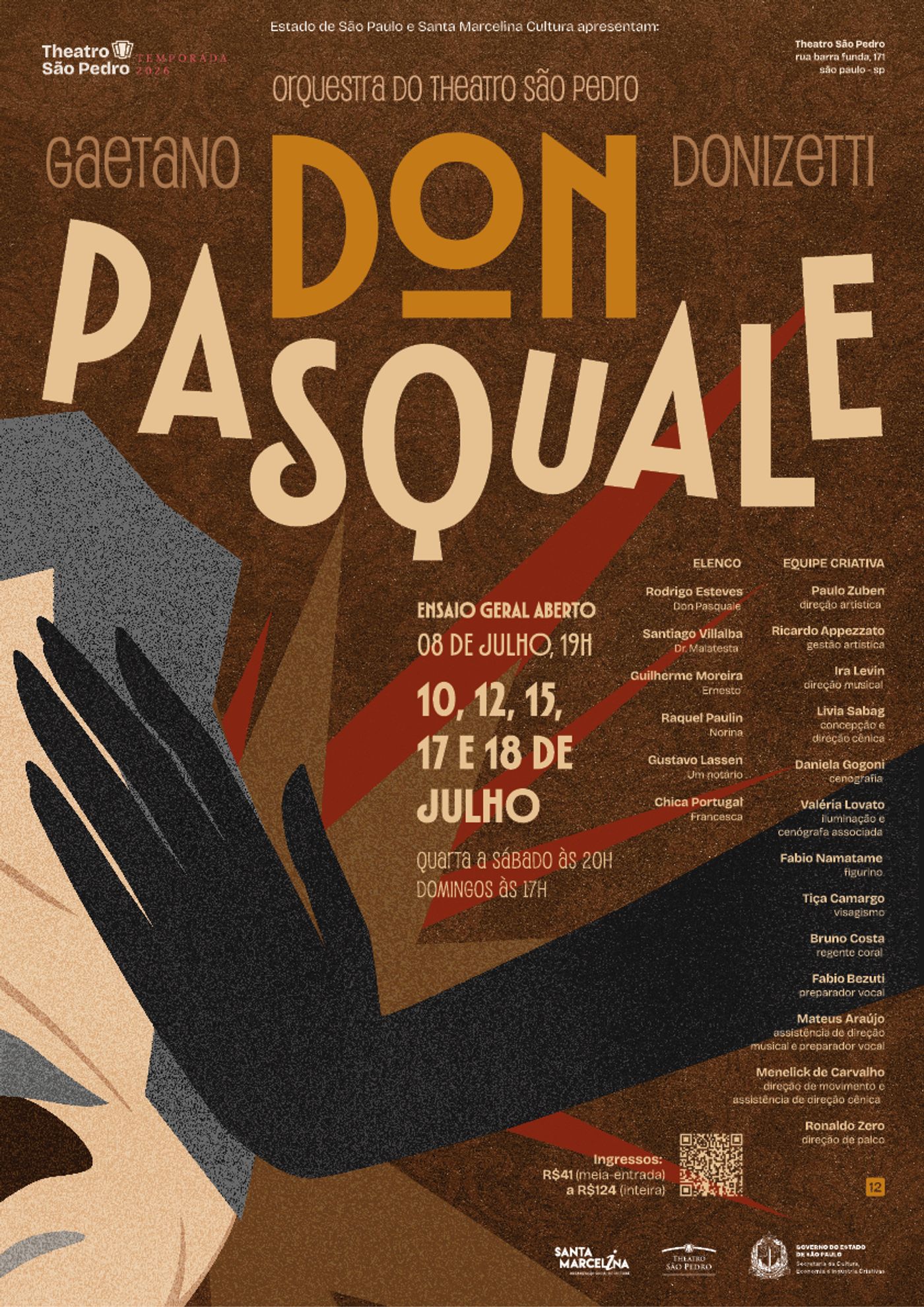 Donizetti’s Comic Masterpiece DON PASQUALE Brings Wit, Romance, and Bel Canto Brilliance to Theatro São Pedro Image