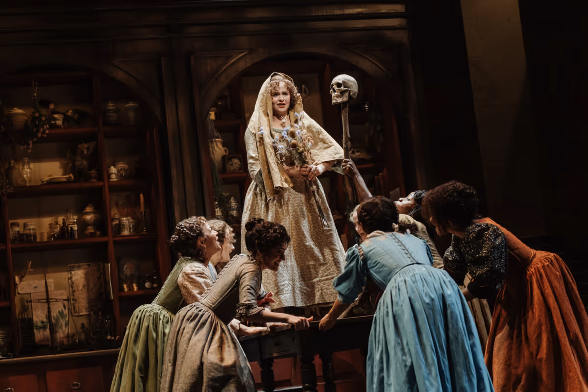 Aubrey Matalon and the company at Photos: Jennifer Nettles' GIULIA: THE POISON QUEEN OF PALERMO