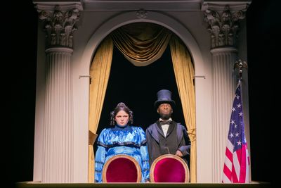 Meg Stalter and Phillip James Brannon Photo