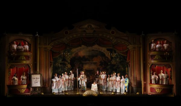 The Santa Fe Opera Chorus, Alexander K peczi, Jo lle Harvey, Will Liverman Photo