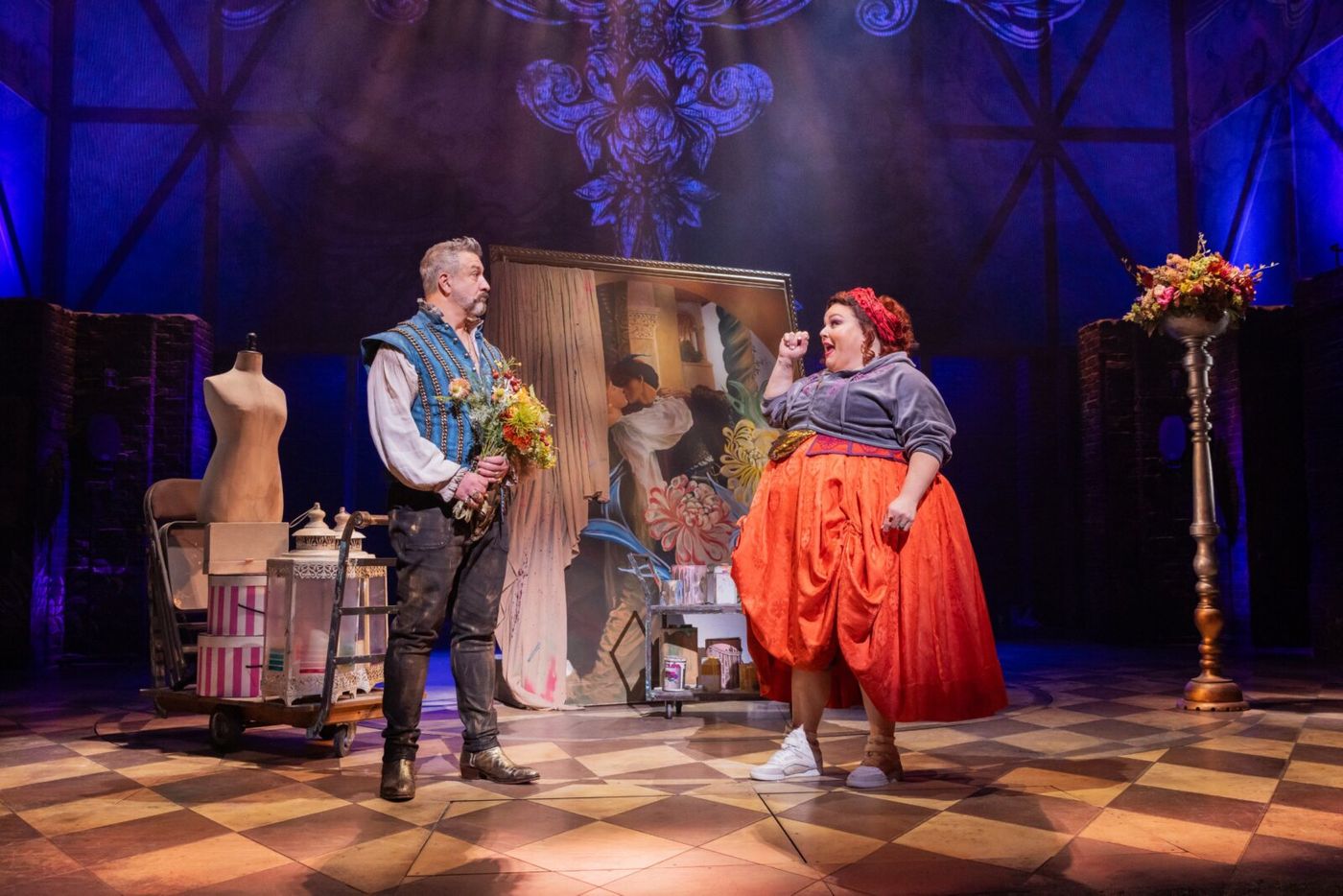 Photos: First Look at Chrissy Metz & Joey Fatone in & JULIET on Broadway Image