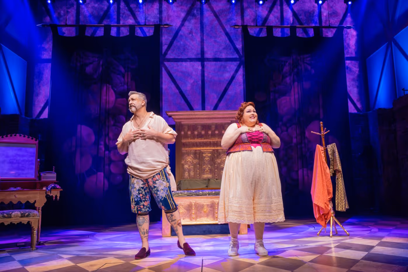 Photos: First Look at Chrissy Metz & Joey Fatone in & JULIET on Broadway Image