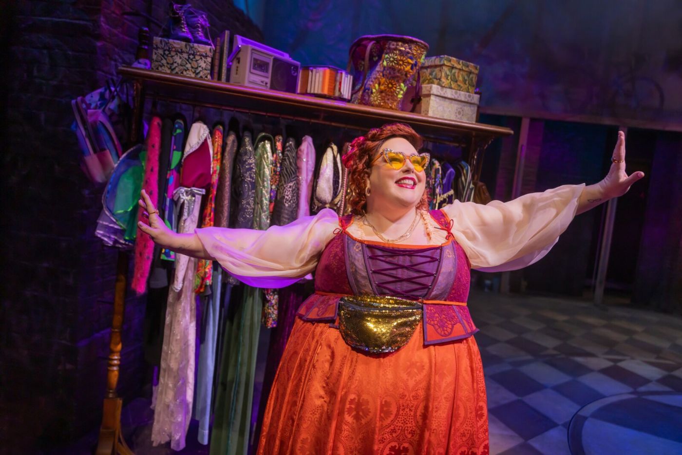 Photos: First Look at Chrissy Metz & Joey Fatone in & JULIET on Broadway Image