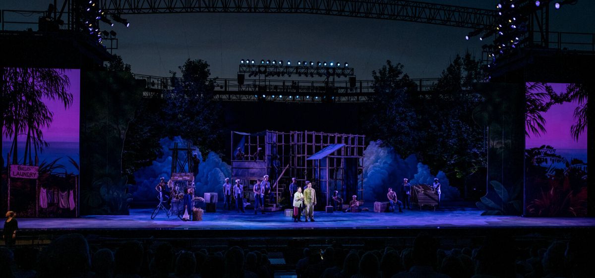 Joan Almedilla and Michael Canu at Photos: Paulo Szot, Taylor Louderman and More in SOUTH PACIFIC at The Muny