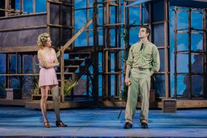 Taylor Louderman and Michael Canu @ BroadwayWorld Taylor Louderman and Michael Canu Photo