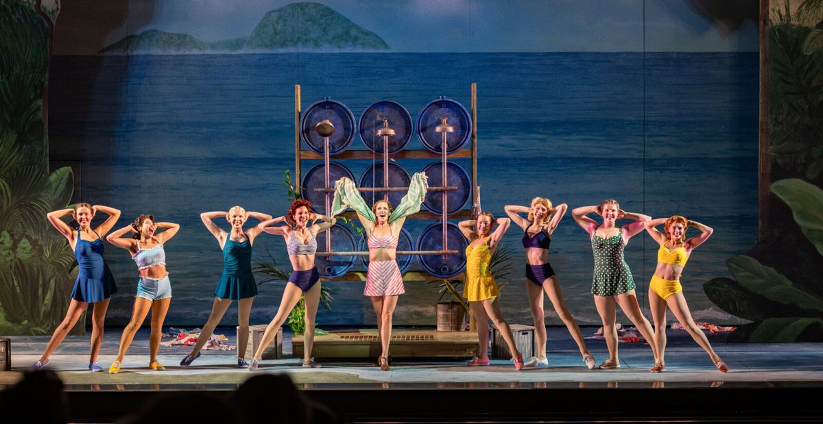 Taylor Louderman (center) with members of the company at Photos: Paulo Szot, Taylor Louderman and More in SOUTH PACIFIC at The Muny