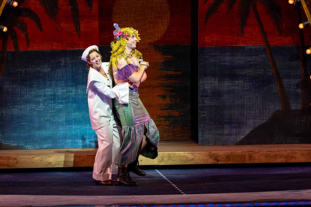 Taylor Louderman and Bobby Conte at Photos: Paulo Szot, Taylor Louderman and More in SOUTH PACIFIC at The Muny