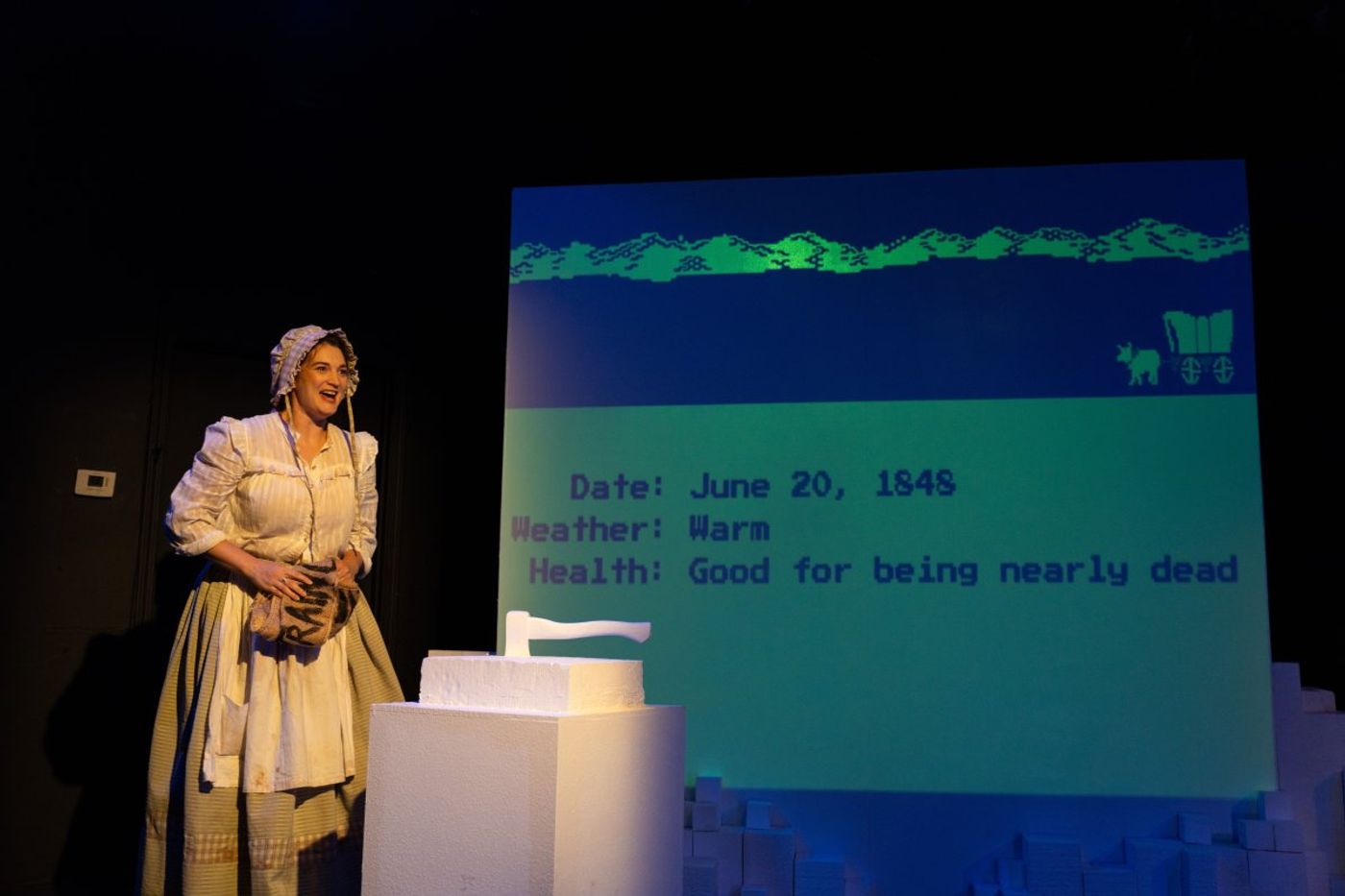 Review: THE DIARY OF AN OREGON TRAIL SPINSTER at Atwater Village Theatre Image