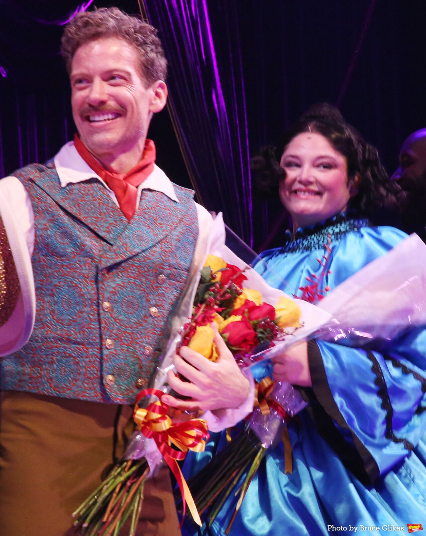 Photos: Meg Stalter, Barrett Foa, and Ryo Kamibayashi Take First Bows in OH, MARY! Image